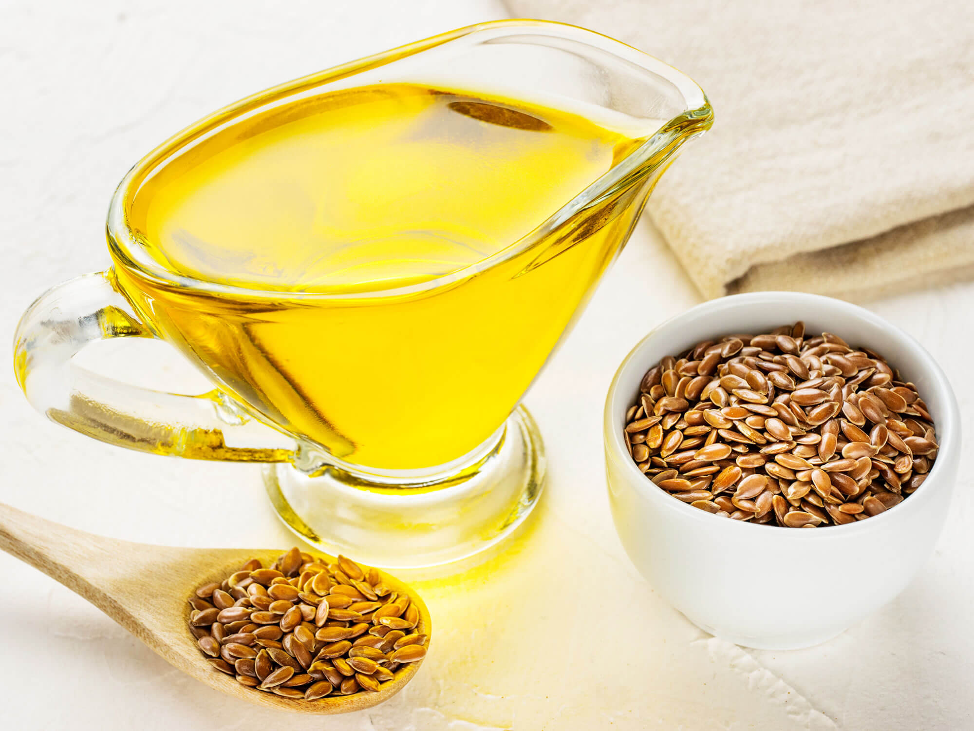 Cold liver oil and Flaxseed oil